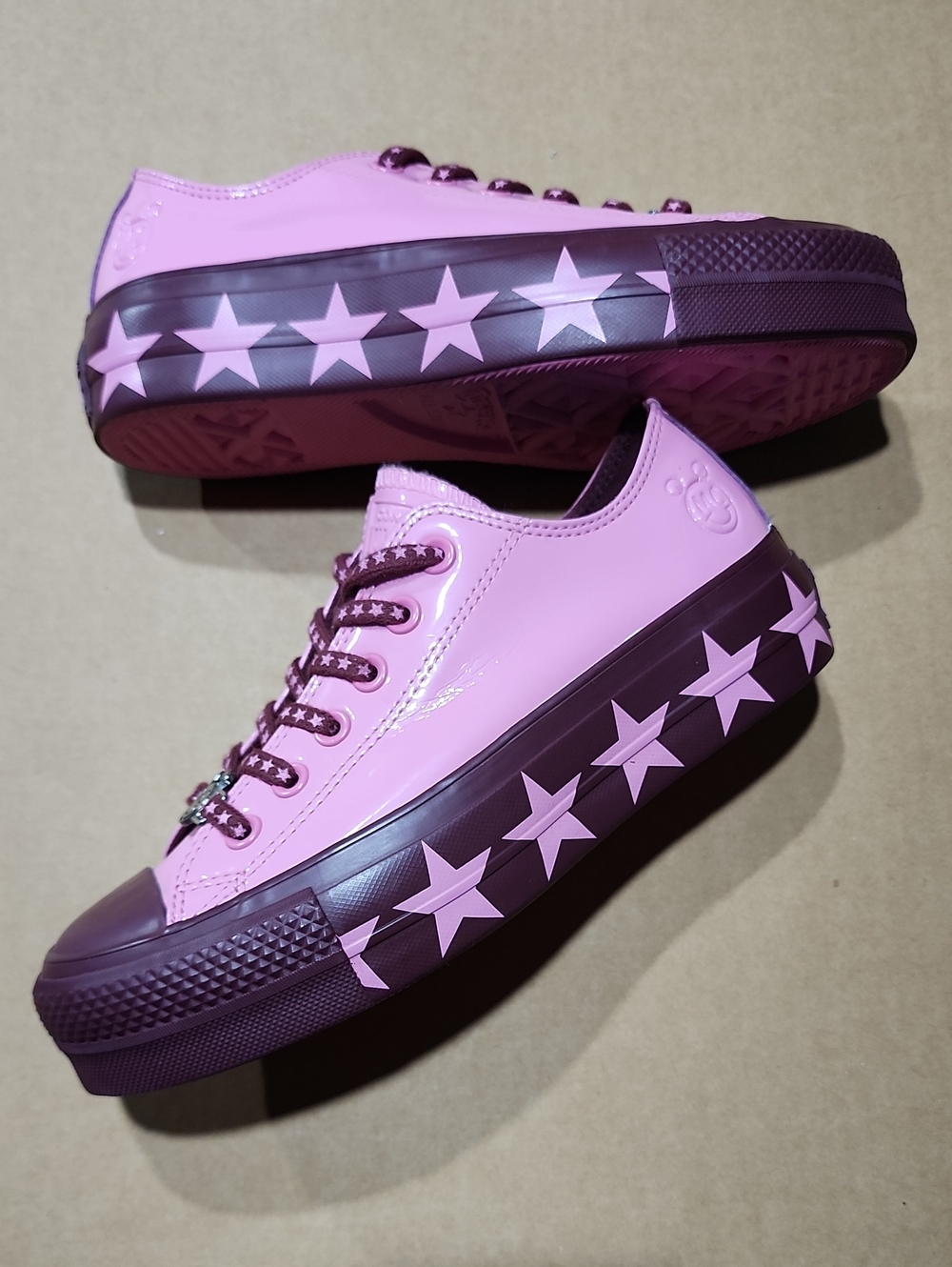 Converse X Miley Cyrus Chuck Taylor All Star Lift Ox 563718C Sz 7